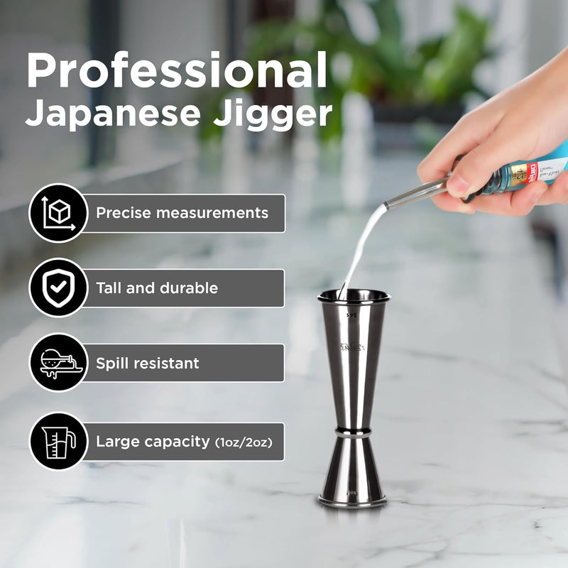 Jiggler Bartender Kit | Japanese Bartender Stand | TEAVAS