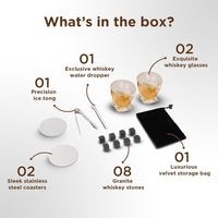  Whiskey Glass Gift Set |Drinking Whiskey Glasses | TEAVAS